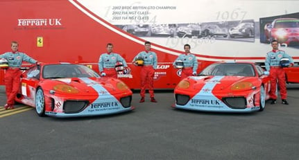 Team Maranello Concessionaires - 2nd and 3rd at Catalunya