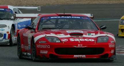 Ferrari 550 gewinnt wiederholt in Magny Cours