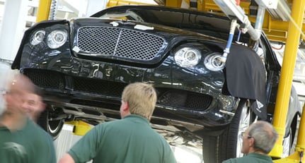 Crewe factory gears up for Bentley Continental GT