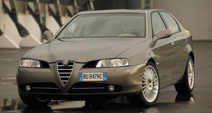 New look Alfa 166 for October 2003