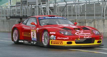 New Ferrari 575 GTC wins on debut at Estoril