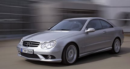 New AMG sports package for Mercedes Benz CLK Class
