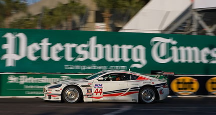 Autosport Designs Aston Martin DBRS9s at St. Petersburg 2006