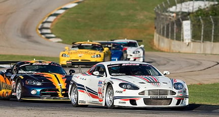 Autosport Designs Aston Martin DBRS9s at Road Atlanta 2006