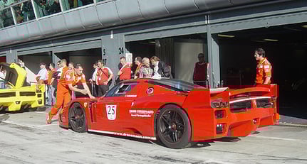 Ferrari Action at Silverstone