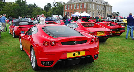 Italian Car Concours at Stanford Hall
