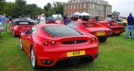 Italian Car Concours at Stanford Hall