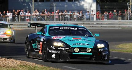 Aston Martin at Le Mans 2008: close-run, but another class victory