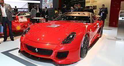 Classic Driver at the Geneva Show: Ferrari 599XX and HGTE