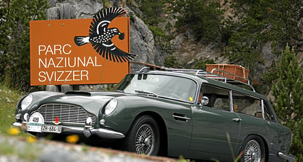 The 16th St Moritz British Classic Car Meeting