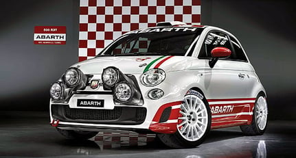 Abarth 500 Rally Car