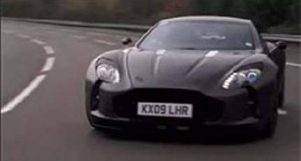 Aston Martin One-77 beim High-Speed-Test 