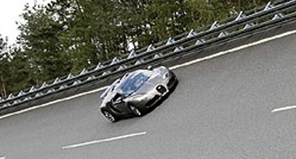 Bugatti Veyron at Top Speed