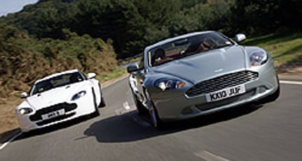Aston Martins at Millbrook - Includes Video