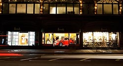 Aston Martin Cygnet on the Streets of London