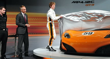 McLaren MP4-12C: GT3 Car Unveiled