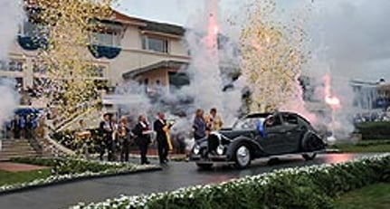 Voisin C-25 Aerodyne gewinnt Pebble Beach Concours d'Elegance 2011