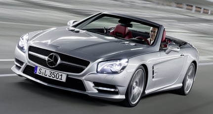 New Mercedes SL revealed ahead of 2012 launch