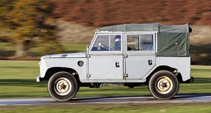 Land Rovers old and new: 50 years of off-road testing at Eastnor Castle