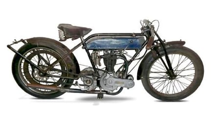 Motorcycles Triumph 3½hp Model R 'Ricardo' Racer 1924
