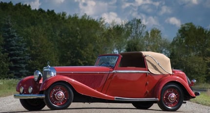 Mercedes-Benz   Pre-War 500K Three-Position Drophead Coupe by Corsica 1936