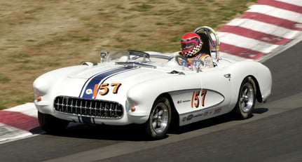 Chevrolet Corvette Vintage Racing Car 1957