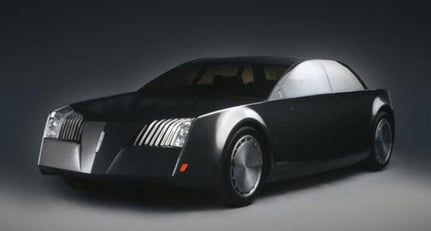 Lincoln Sentinel Concept Sedan Styling Buck 1996