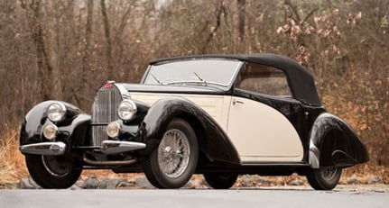 Bugatti Type 57 57C Three-Position Drophead Coupe 1939