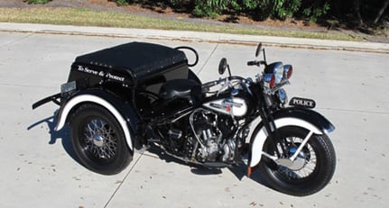 Motorcycles Harley Davidson Oakland Police Department Servicar 1949