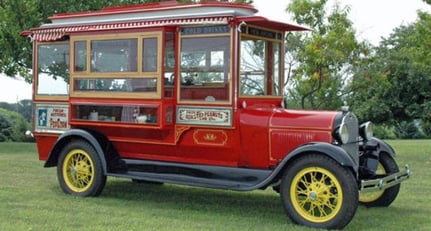 Ford AA Cretors Popcorn Truck with Custom Trailer 1928