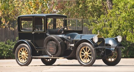 Pierce-Arrow  Model 1245  38 C-4 Open-Front French Brougham 1917