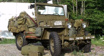 Willys Jeep M38 Korean War Military Jeep 1952