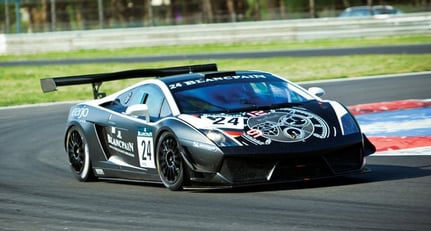 Lamborghini Gallardo LP600 GT3 Racing Car - to be sold in aid of charity 2011