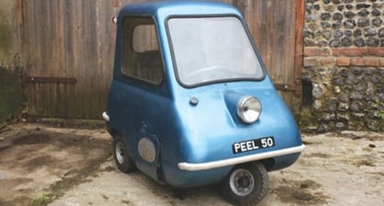 Peel P50 Prototype  - 1962 Earls Court Motorcycle Show 1962