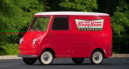 Goggomobil TL-400 Transporter Van 'Krispy Kreme' 1958