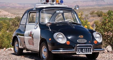 Subaru 360 Police Car 1970