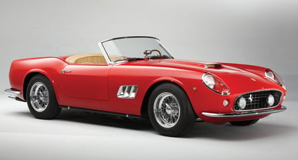 Ferrari 250 GT SWB California Spyder, Ferrari Classiche certified, Pebble Beach Concours d’Elegance class winner 1962