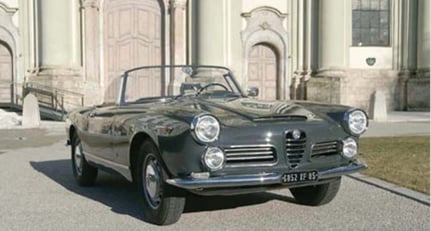 Alfa Romeo 2600 Spider by Touring 1963