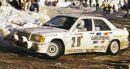 Mercedes-Benz 190er 190 E 2.3 16V Group A - Ex Monte Carlo Rally 1987