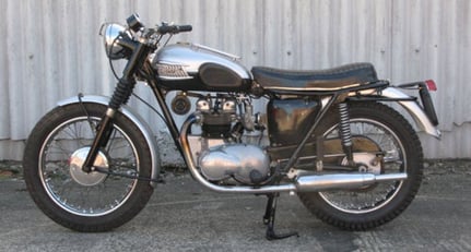 Motorcycles Triumph TA 1958