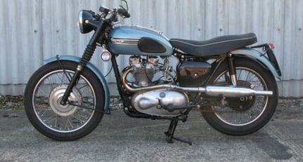 Motorcycles Triumph T110 1958
