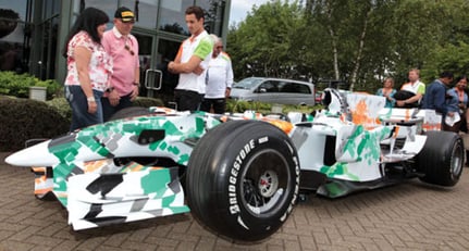 Force India Formula One Racing Car 2008