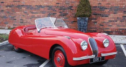 Jaguar XK120 Lightweight Alloy bodied Roadster 1950