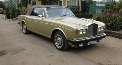 Rolls-Royce Corniche I Convertible 1978