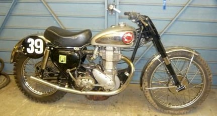 Motorcycles BSA Gold Star scrambler 1954