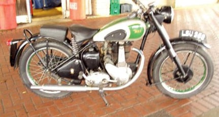 Motorcycles BSA B31 1952