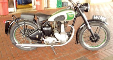 Motorcycles BSA B31 1952