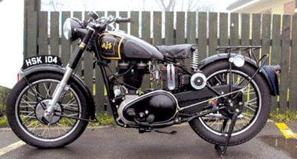 Motorcycles AJS Model 16 1949