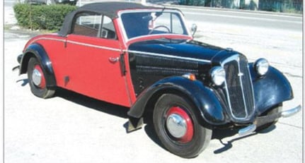 DKW F8 700  2 Door Convertible - ASI ORO 1939