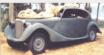 Jaguar Mk V Restoration Project 1949